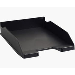 Exacompta 113014D bac de rangement de bureau Polystyrène Noir