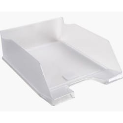 Exacompta 11523D bac de rangement de bureau Polystyrène Transparent