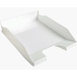Exacompta 113213D bac de rangement de bureau Polystyrène Blanc