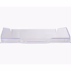 Exacompta 113223D bac de rangement de bureau Polystyrène Transparent
