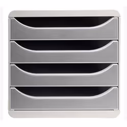 Exacompta 310041D unité de tiroir de bureau Gris