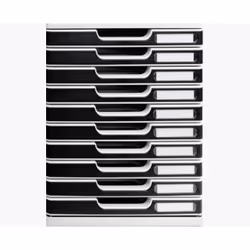 Exacompta 302014D unité de tiroir de bureau Gris