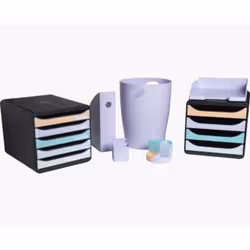 Exacompta Aquarel 15 L Rond Polypropylène (PP) Mauve - Vue supplémentaire 5