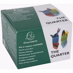 Exacompta 682296D porte crayons et stylos Plastique Corail, Vert, Bleu clair, Mauve - Vue supplémentaire 7