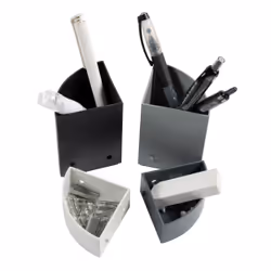 Exacompta 68294D porte crayons et stylos Noir, Gris, Blanc