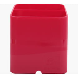 Exacompta 67784D porte crayons et stylos Plastique Rouge, Cerise