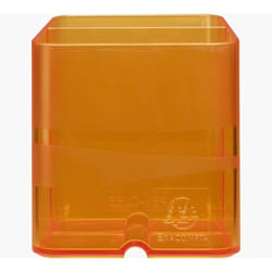 Exacompta 67746D porte crayons et stylos Plastique Orange, Translucide