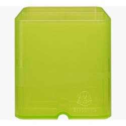 Exacompta 67797D porte crayons et stylos Plastique Vert, Translucide