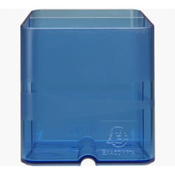 Exacompta 67760D porte crayons et stylos Plastique Bleu, Translucide