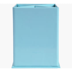 Exacompta 67862D porte crayons et stylos Carton Bleu clair