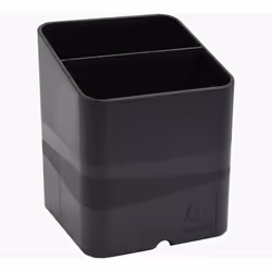 Exacompta 674014D porte crayons et stylos Plastique Noir