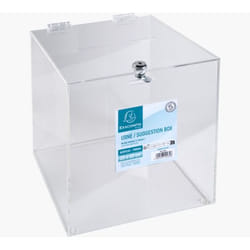 Exacompta 89158D tirelire Transparent polyméthacrylate de méthyle (PMMA) 1 pièce(s)