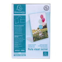 Exacompta 86058D accessoires de support de panneau/stand d'information Support de signalisation/Présentoir de brochure de stand d’information
