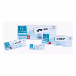 Exacompta 87358D support de panneau et stand d'information A7 Acrylique, polyméthacrylate de méthyle (PMMA) Transparent
