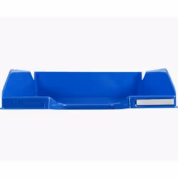 Exacompta 113279D bac de rangement de bureau Polystyrène Bleu