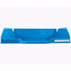 Exacompta 113282D, Polystyrène, Bleu, A4, 347 x 255 x 65 mm