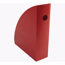 Exacompta 18218D porte-magazines Plastique Rouge
