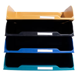 Exacompta Neo Deco Set Polystyrène Noir, Bleu, Or, Bleu