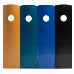 Exacompta Neo Deco Set, Polystyrène, Noir, Bleu, Or, Bleu, A4+, 266 mm, 82 mm, 305 mm