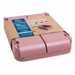 Exacompta 27038D Boîte de rangement Rectangulaire Polypropylène (PP) Rose - Vue supplémentaire 8