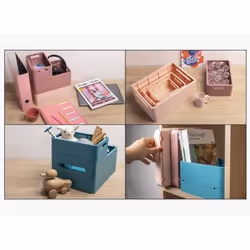 Exacompta Boîte pliable the smart case maxi skandi - bleu pacifique - nouveauté - Vue supplémentaire 11