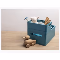 Exacompta Boîte pliable the smart case maxi skandi - bleu pacifique - nouveauté - Vue supplémentaire 13