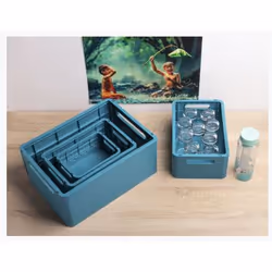 Exacompta Boîte pliable the smart case maxi skandi - bleu pacifique - nouveauté - Vue supplémentaire 19