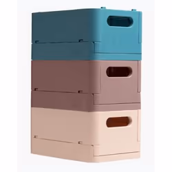 Exacompta Boîte pliable the smart case maxi skandi - bleu pacifique - nouveauté - Vue supplémentaire 21