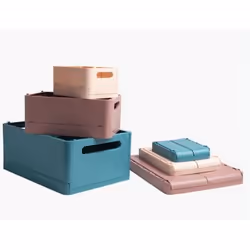 Exacompta Boîte pliable the smart case maxi skandi - bleu pacifique - nouveauté - Vue supplémentaire 4