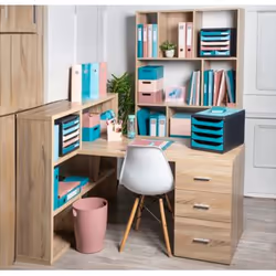 Exacompta Module de classement big box maxi 6 tiroirs skandi - couleurs assorties - nouveauté
