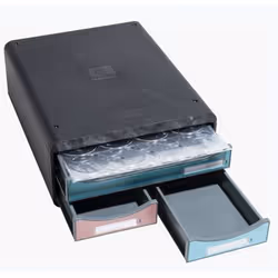 Exacompta Module de classement small box 3 tiroirs skandi - couleurs assorties - nouveauté
