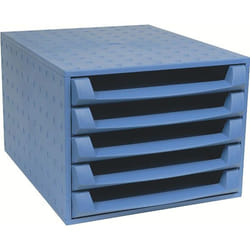 Exacompta 221101D bac de rangement de bureau Polypropylène (PP) Bleu