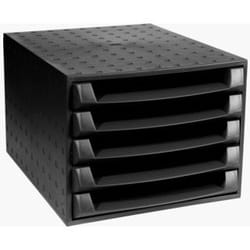 Exacompta 221014D unité de tiroir de bureau Noir