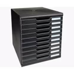 Exacompta 302414D, Noir, 350 mm, 288 mm, 320 mm