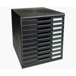 Exacompta 302414D unité de tiroir de bureau Noir