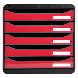 Exacompta 3097284D unité de tiroir de bureau Noir