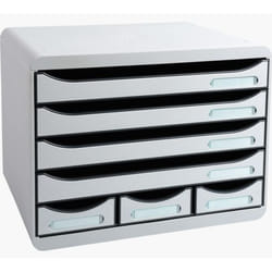 Exacompta 307740D unité de tiroir de bureau Gris