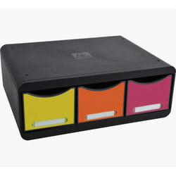 Exacompta 318798D unité de tiroir de bureau Noir