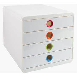 Exacompta 314398D unité de tiroir de bureau Blanc