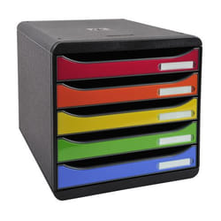 Exacompta Big-Box Plus Noir Polystyrène