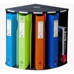 Exacompta 3931928D bac de rangement de bureau Plastique Bleu, Cerise, Vert, Turquoise