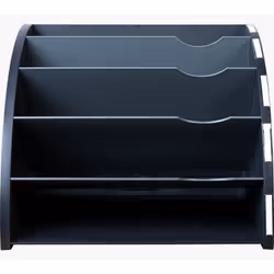 Exacompta 393714D bac de rangement de bureau Plastique Gris