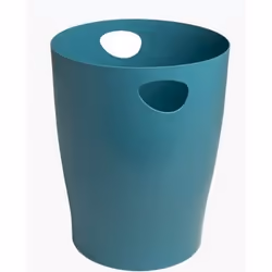 Exacompta Corbeille à papier ecobin skandi - bleu pacifique - nouveauté