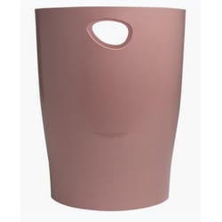 Exacompta Corbeille à papier ecobin skandi - vieux rose - nouveauté