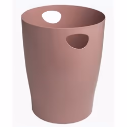 Exacompta Corbeille à papier ecobin skandi - vieux rose - nouveauté
