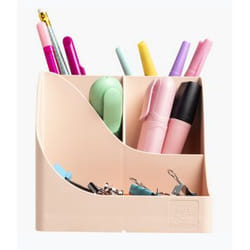 Exacompta Pot à crayons pen wave skandi - nude - nouveauté