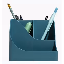 Exacompta Pot à crayons pen wave skandi - bleu pacifique - nouveauté, 155 mm, 119 mm, 109 mm, 214 g, 660 pièce(s), Autriche