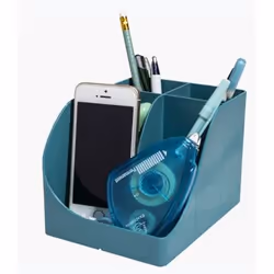 Exacompta Pot à crayons pen wave skandi - bleu pacifique - nouveauté - Vue supplémentaire 4