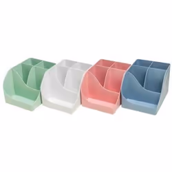 Exacompta 69570D porte crayons et stylos Plastique Bleu, Gris - Vue supplémentaire 3