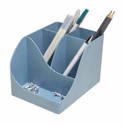 Exacompta 69570D porte crayons et stylos Plastique Bleu, Gris - Vue supplémentaire 5